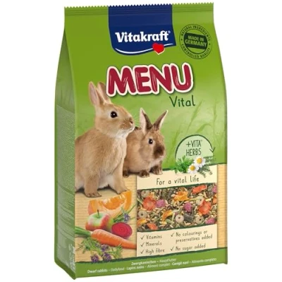Image de Vitakraft Nourriture Complète Lapins Nains Menu 3kg,
