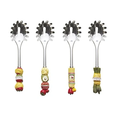 Image de Excelsa Lollypop servispaghetti, Acier, Multicolore, 27 x 7 5 cm
