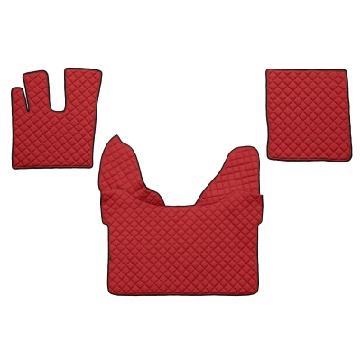 Image de F CORE FL25 RED Ensemble de tapis sol Similicuir avant 3 Rouge