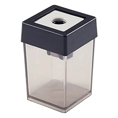 Image de Dahle 53461 Taille crayon pour crayons de couleur et plomb jusqu&#039;à 8 mm diamètre, gris/transparent