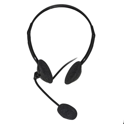 Image de Casque ecouteurs Link LKHS03 avec Microphone orientable, connecteur 1 x 3,5 mm et controle du Volume
