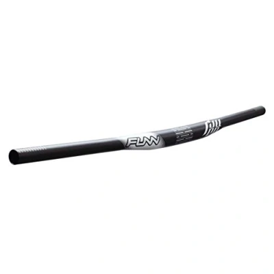 Image de Funn Full On Cintre VTT avec serrage de 31,8 mm et largeur 810 mm, un rehaussé en alliage robuste léger pour VTT, BMX vélo route, rehausse 7 (Noir)