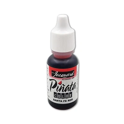 Image de Jacquard Products Encres à Alcool Pinata, Santa Fe Red, 1/2 oz