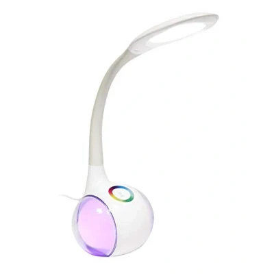 Image de PLATINET Lampe de bureau LED avec Fonction Veilleuse PDL20 7W 260 lm 6000 K Lumière froide blanche