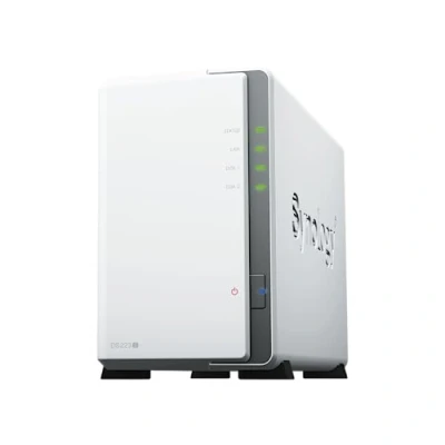 Image de Synology DS223j Station de disque, NAS 2 baies (Realtek RTD1619B 4 Core 1,7 GHz, 1 Go RAM DDR4, x RJ 45 GbE), To avec disques durs Seagate IronWolf (ST2000VN003)