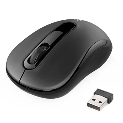 Image de Rii RM100 Mini souris USB sans fil (RM100 Noir)
