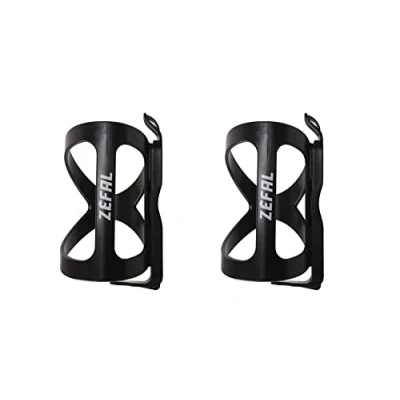 Image de ZEFAL Pack Wiiz Porte Bidon de Deux Bidons Vélo Souple à l&#039;Introduction Latérale Noir