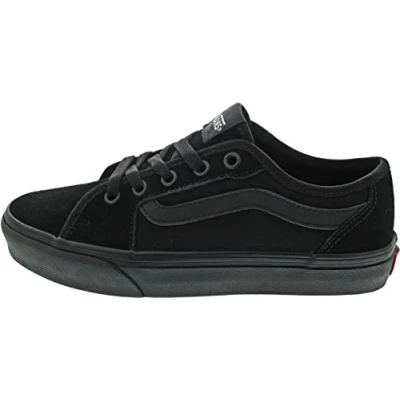 Image de Vans Femme Filmore Decon Suede/Canvas Flat sheets, Toile Suédine Noire Noire, 39 EU