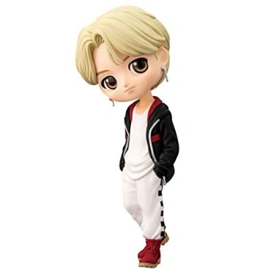 Image de Banpresto Q Posket: TinyTAN MIC Drop Jimin vol.2 (Ver:A) Figure (14cm) (18655)
