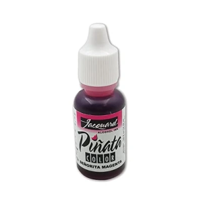 Image de Jacquard Products Encres à Alcool Pinata, Senorita Magenta, 1/2 oz