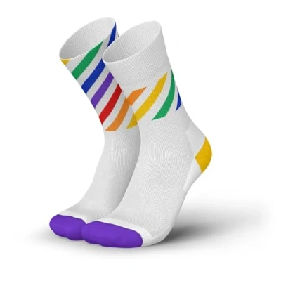 Image de Incylence Reco Pride V4 Socks T. 35 38 Blanc
