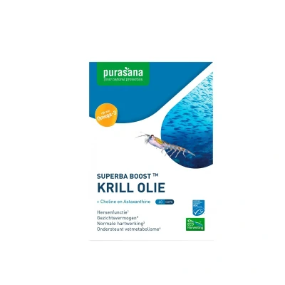 Image de Huile De Krill Superba Boost (60 Capsules) Retour Gratuit Sous 30 Jours Purasana