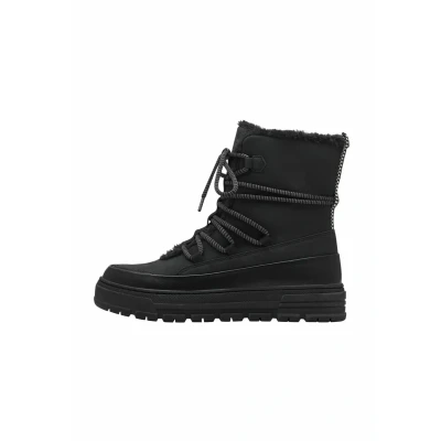 Image de Marco Tozzi Bottes de neige, Femme, Taille: 37, Black comb Matière synthétique