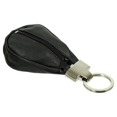 Image de Branco Mini portefeuille en cuir avec compartiment zippé