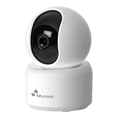 Image de NIVIAN NVS IPC IS4 Caméra de Surveillance WiFi Intérieure 2K Vision Nocturne 10m Angle 108 Mouvement Motorisé 360 Audio Bidirectionnel