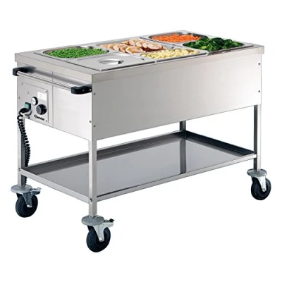Image de Chariots bain marie à sec GN 3 x 1/1