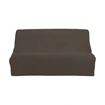 Image de Soleil d&#039;ocre, Panama Housse Clic Clac en Coton Taupe 190x204 cm