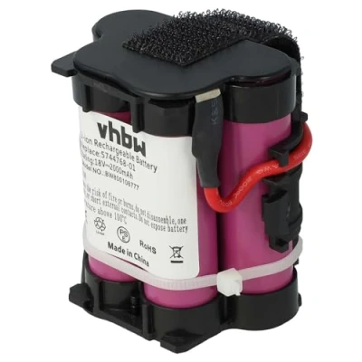 Image de vhbw 1x Batterie Compatible avec Gardena R38Li, R40Li, R45Li, R50Li, R70Li, R75Li, R80Li, 124562 Tondeuse à Gazon (2000mAh, 18V, Li ION)