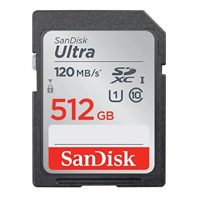 Image de SanDisk Ultrastar SDSDUN4 512G GN6IN mémoire flash 512 Go SDHC UHS I Classe 10 Neuf