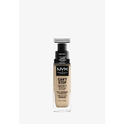 Image de Nyx Professional Makeup CAN&#039;T STOP WON&#039;T Foundation Fond de teint 6märz warm vanilla, Femme, Taille: 30 ml, 6 märz vanilla