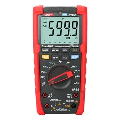 Image de UNI T UT195 Series UT195E/UT195M/UT195DS Handheld Industrial Digital multimeters IP65 and 2m Drop Proof