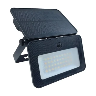 Image de Projecteur extérieur solaire à LED avec détecteur de mouvement 1000 lumens IP65