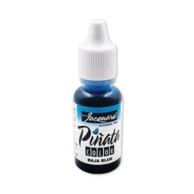 Image de Jacquard Products Encres à Alcool Pinata, Bleu Baja, 1/2 oz