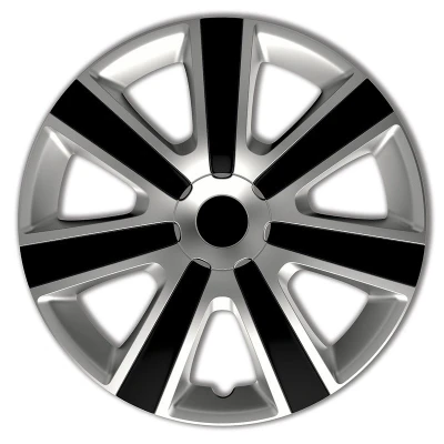 Image de AutoStyle PP 5154SB Enjoliveurs 14Pouces noir/argenté