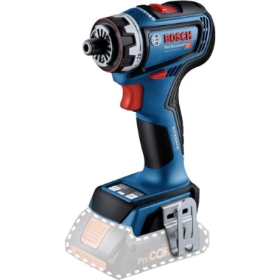 Image de Bosch Professional 18V System perceuse visseuse sans fil GSR 90 FC (FlexiClick System, couple dur de 64 Nm, moteur charbon, 2 vitesses, idéale pour percer et visser dans le bois métal)