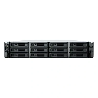 Image de Synology SA SA6400 serveur de stockage NAS Rack (2 U) EPYC 7272 32 Go DDR4 0 To DiskStation Manager Noir Neuf