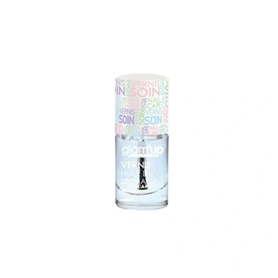 Image de Glam&#039;Up Paris Vernis Soins des Ongles Longue Tenue Application Facile Texture Gélifiée Séchage Rapide Tous Type d&#039;Ongles N303 Huile de
