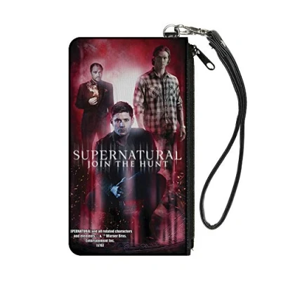 Image de Buckle Down Portefeuille zippé Supernatural Small, Multicolore, 6.5&quot; x 3.5&quot; Femme