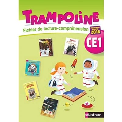 Image de Trampoline CE1 Fichier lecture compréhension Livre d’occasion Bon