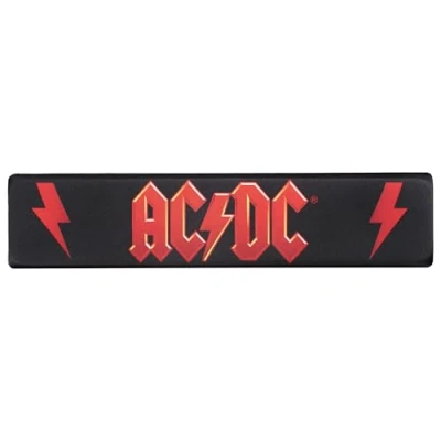 Image de Subsonic AC/DC Repose poignet pour clavier, mousse à mémoire, design ergonomique Cadeau customisation ACDC