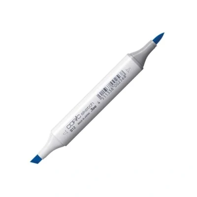 Image de COPIC Sketch B12, Ice Blue, Twin Marker avec Une Pointe Moyenne et Pinceau
