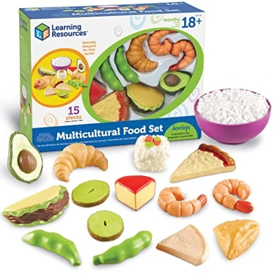 Image de Learning Resources Kit d&#039;aliments multiculturels New Sprouts