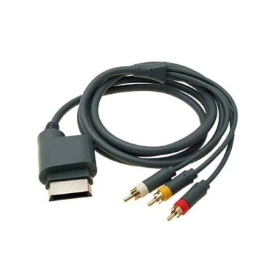 Image de OSTENT RCA AV Audio Vidéo Câble Compatible avec Microsoft Xbox 360 Console Jeux