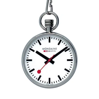 Image de Montre à quartz unisexe Mondaine avec écran analogique cadran blanc A660.30316.11SBB &quot;