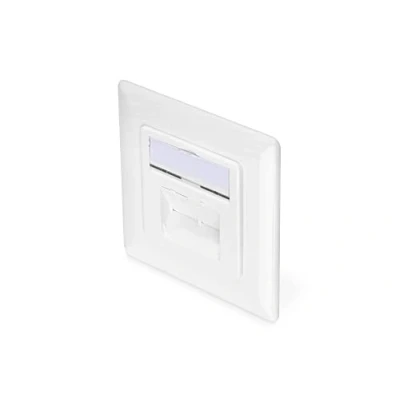 Image de DIGITUS Prise Murale Cat. 6 a 2 x RJ45 blindé
