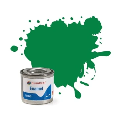 Image de AB Gee Humbrol 14ml No. 1 Tinlet Enamel Paint 2 (Emerald Gloss)