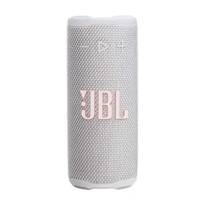 Image de JBL Grip, Enceinte Bluetooth compacte, AI Sound Boost, étanche et resistante à la poussière IP68, éclairage d’Ambiance, 14 h d’autonomie, Connexion Multi Enceintes Auracast, app Portable, Blanc