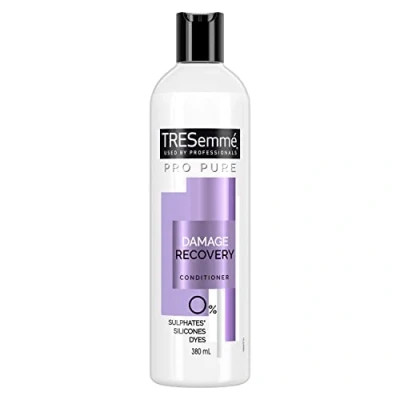 Image de TRESemmé Pro Pure Damage Recovery Après shampoing sulfate colorant sans silicone pour cheveux abîmés 380 ml