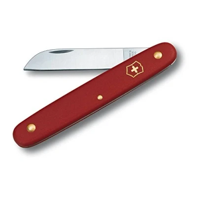Image de Victorinox, Couteau de Jardin, Universel Multifonction, Léger, Swiss Made, 1 Fonctions, Lame droite, rouge