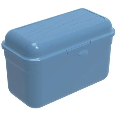 Image de Rotho Fun boîte à lunch 1.75l avec fermeture clic, Plastique (PP) sans BPA, bleu, (19.5 x 10.5 12.5 cm)