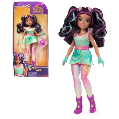 Image de Unicorn Academy L&#039;Ecole des Licornes Poupée Mannequin Ava 24 Cm Figurine À Collectionner Jouets Inspirés De La Série Jouet Enfant 4 Ans et +