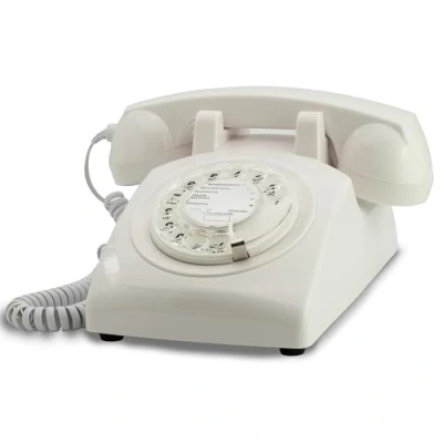 Image de Opis 60s Mobile: telephone vintage fixe gsm 2G rétro avec cadran rotatif Neuf