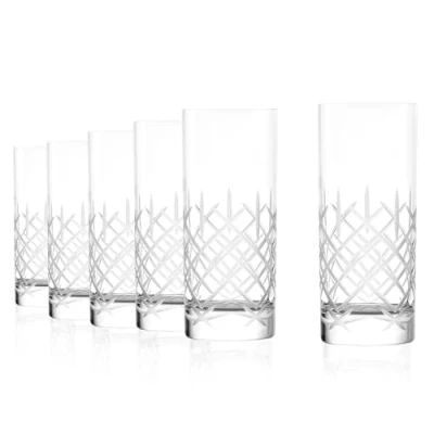 Image de Stölzle_Lausitz Lot de 6 Verres à eau New York Bar Club 380 ml Passent au lave vaisselle en cristal jus Résistants aux chocs