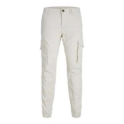 Image de JACK&amp;JONES JUNIOR JPSTPAUL JJFLAKE AKM 542 Noos JNR Pantalon Cargo, Beige Clair, 146 cm Garçon