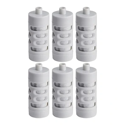 Image de Amazon Basics Lot de 6 filtres remplacement pour gourde filtrante