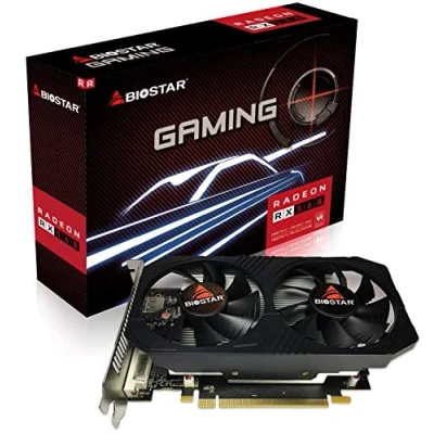Image de VIEW MAX Tarjeta Gráfica Biostar Radeon RX560 Dual Cooling/ 4GB DDR5